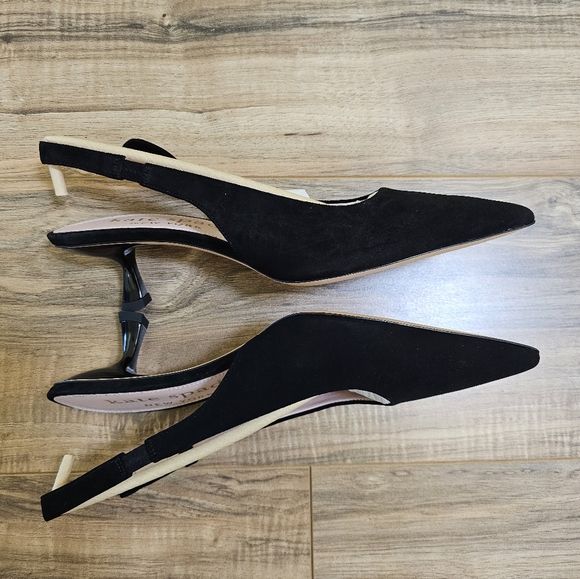 Kate Spade Riley Slingback Kitten Heel Pumps - Picture 8 of 14
